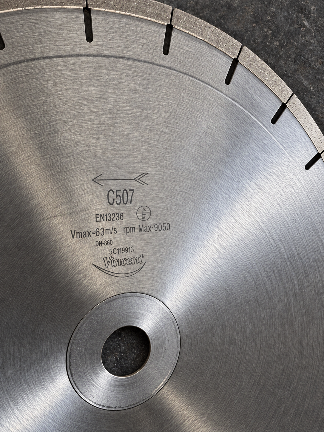 Professional diamond blade used for stone cutting